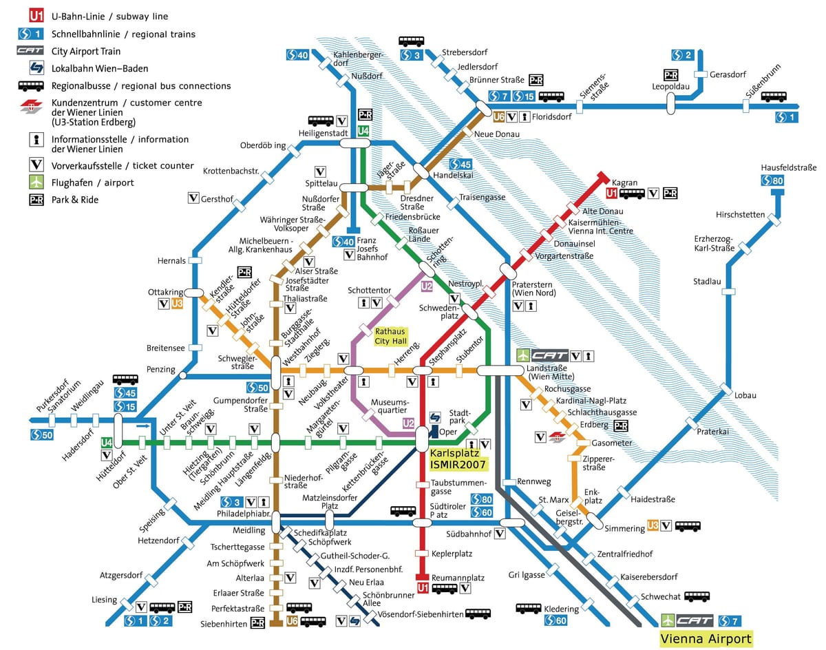 эрдберг autobusni kolodvor Beč karta