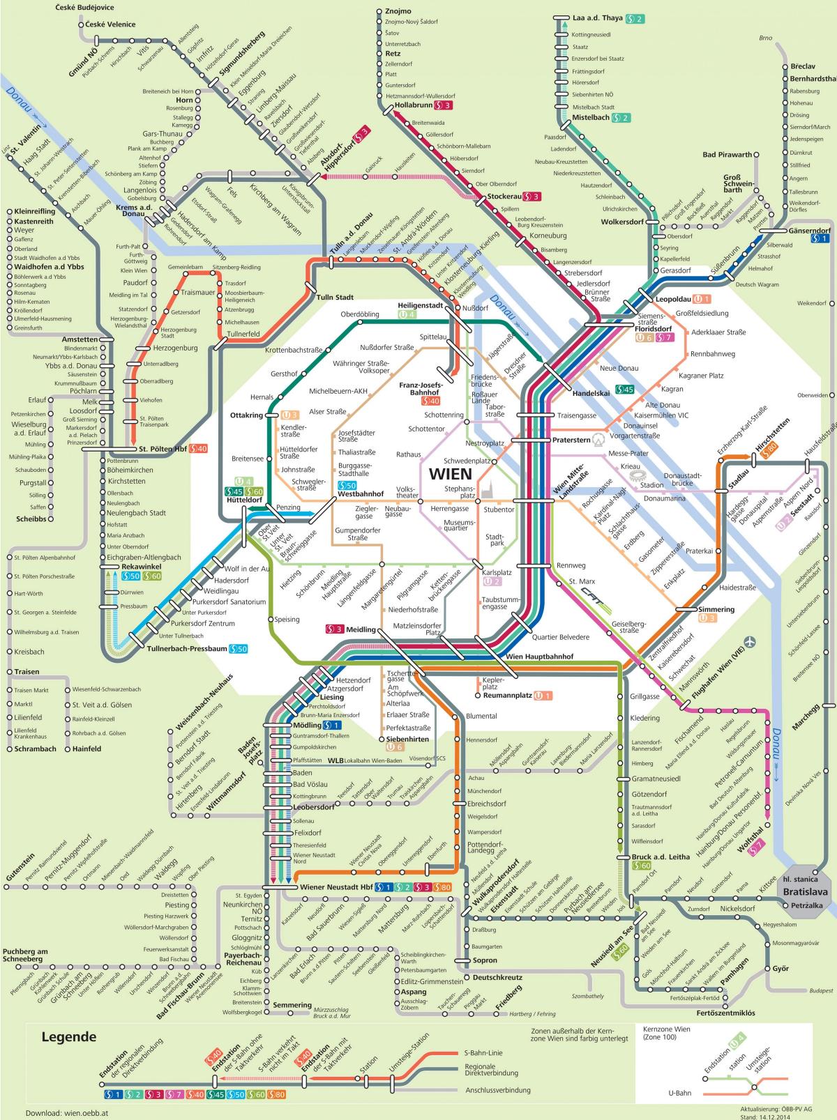 Bečki gradski prijevoz karti