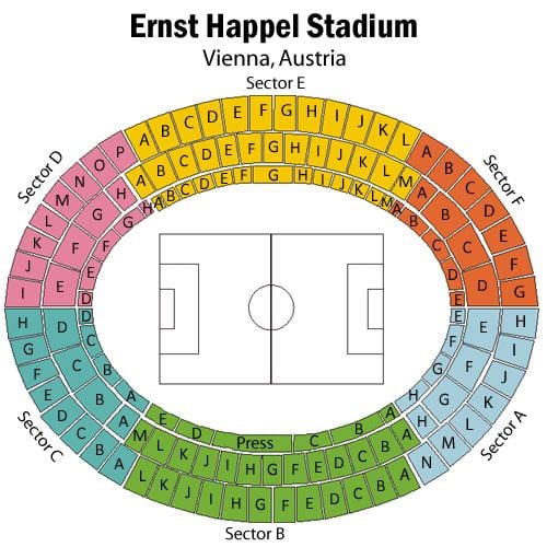 Kartu stadiona "Ernst хаппель" 
