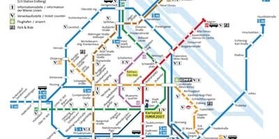 Эрдберг autobusni kolodvor Beč karta