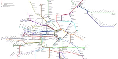 Beč tramvaj karta