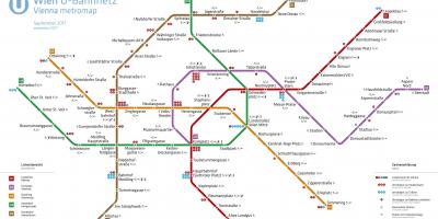 Karta Beča Metro aplikacija 