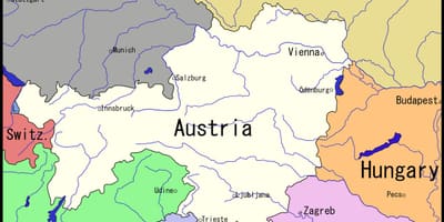 Karta Beča i okolice