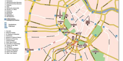 Ringstrasse karti